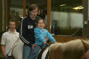 Förderung der Sinne - Erlebnistag mit Therap. Reiten 2008