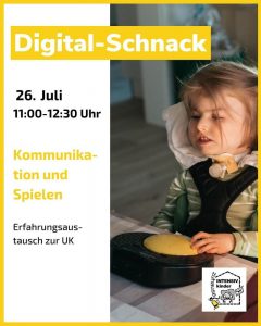 Kommunikation Spielen Digitalschnack