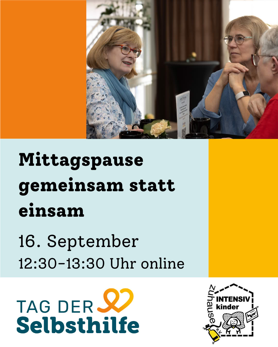 Nakos Tag der Selbsthilfe MIttagspause